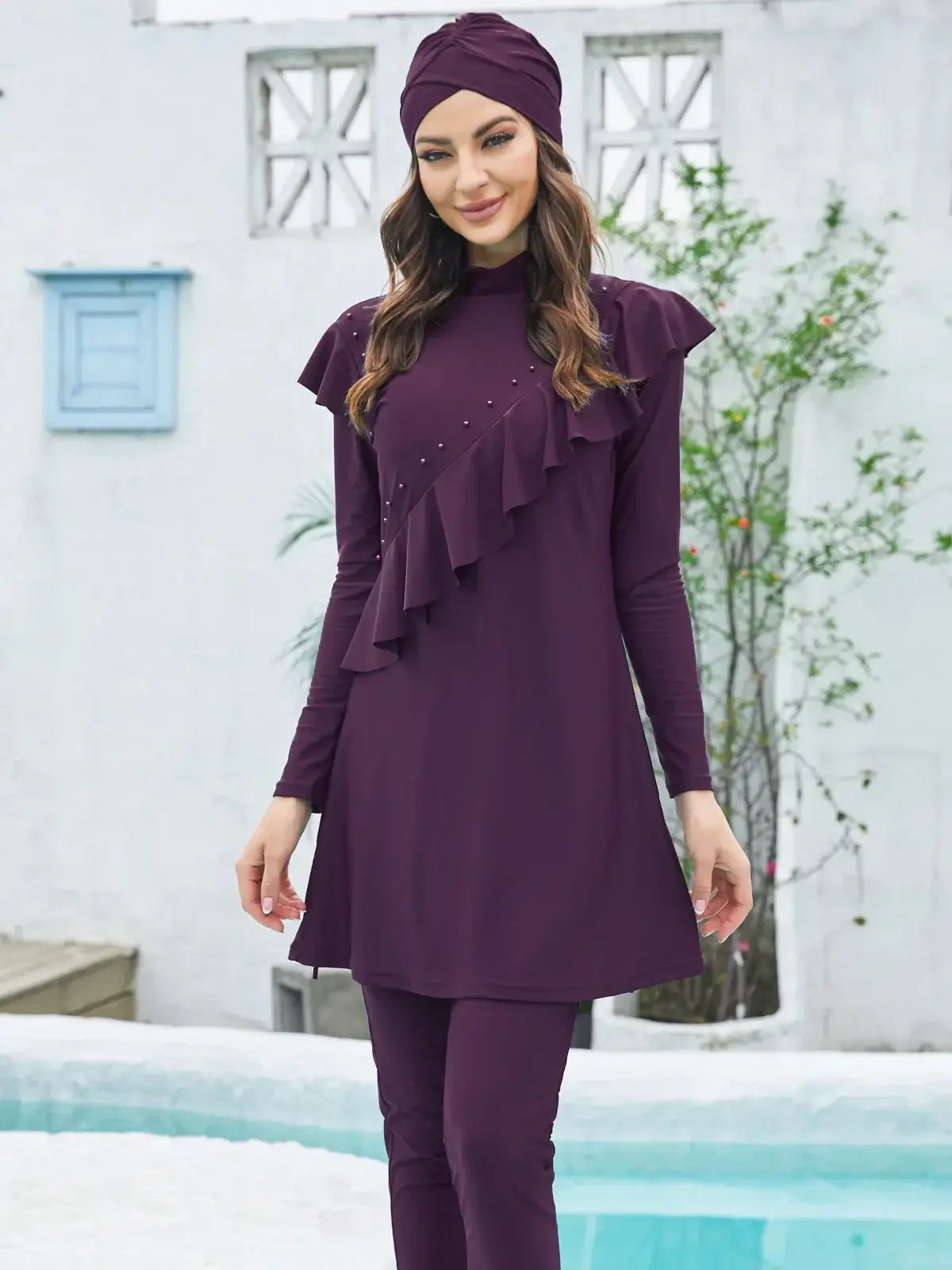 Lake Modest Burkini Stylish Muslim Swimwear Modesty Mosaic