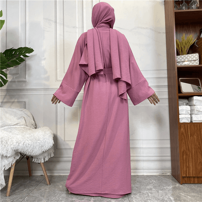 Abaya Kimono Robe - Pink