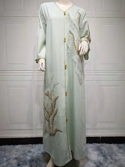 Satin Abaya Dubai Style