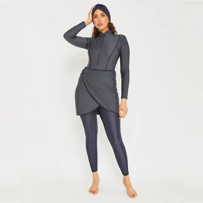 Long Sleeves Burkini Swimwear