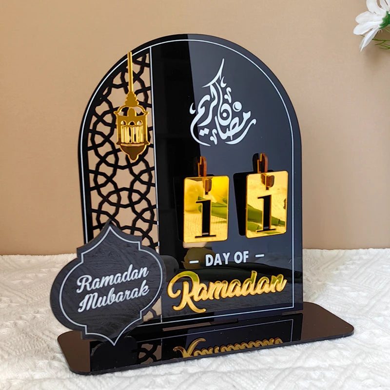 Acrylic Ramadan Countdown Calendar