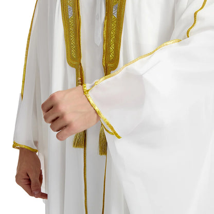 Thawb with Gold Beads