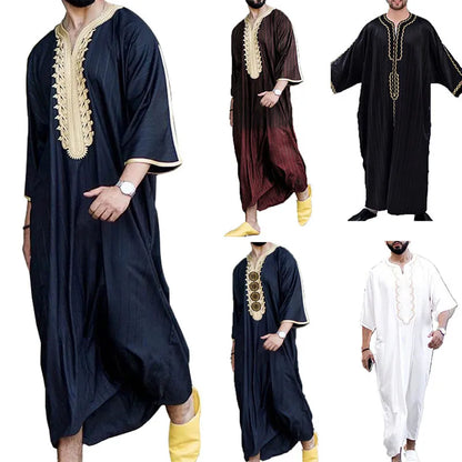 Printed Design Ramadan Thawb