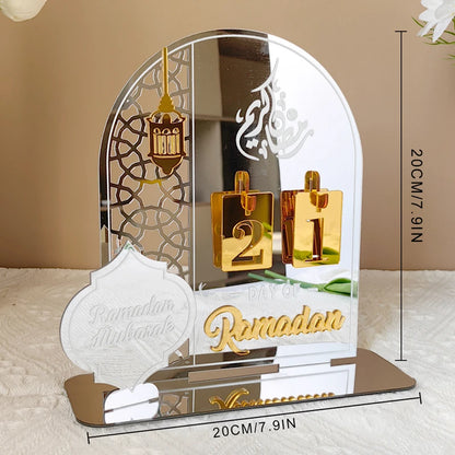 Acrylic Ramadan Countdown Calendar