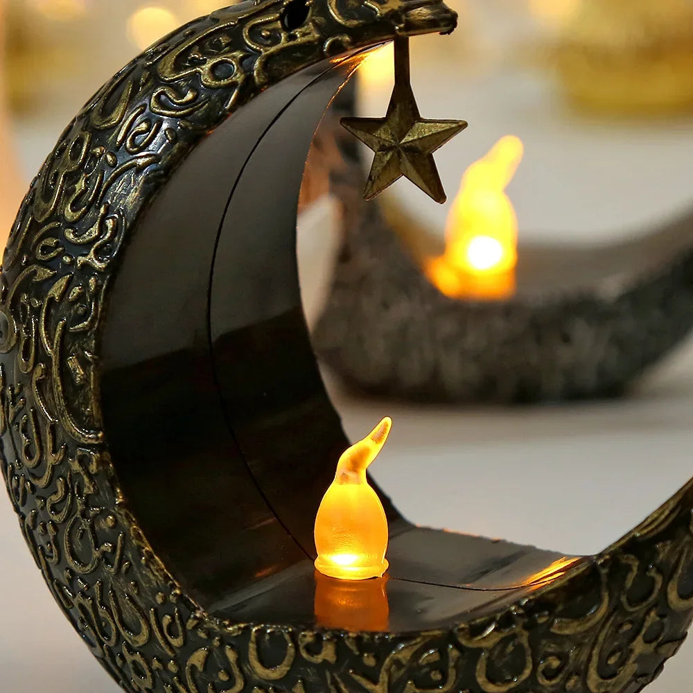 Crescent Moon Candle