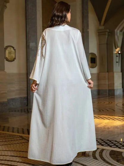 Satin Abaya Dubai Style