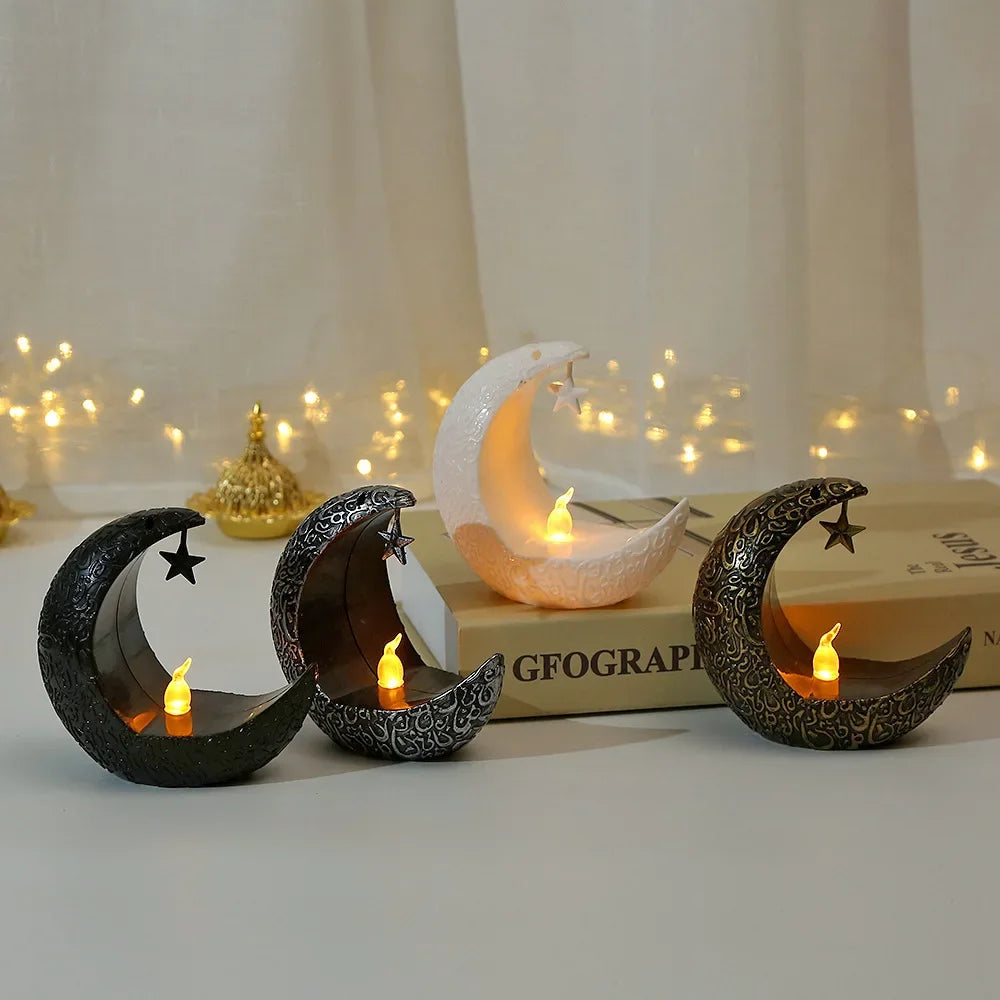 Crescent Moon Candle