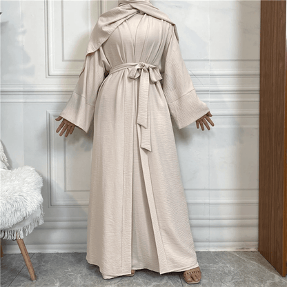 Abaya Kimono Robe - Beige