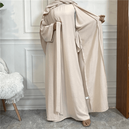 Abaya Kimono Robe - Beige