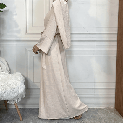 Abaya Kimono Robe - Beige