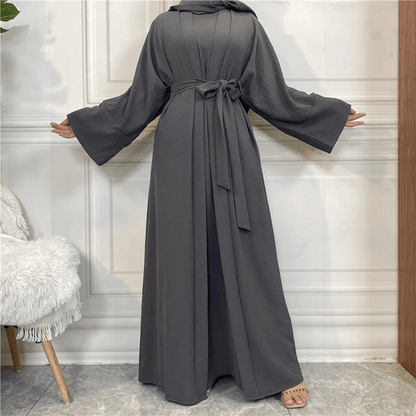 Abaya Kimono Robe - Grey