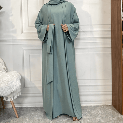 Abaya Kimono Robe - Mint green